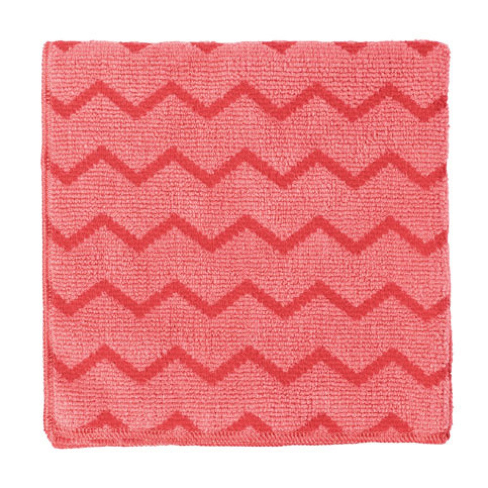 Numéro de l'image du produit 1: Rubbermaid® Chiffon microfibre Durable, rouge
