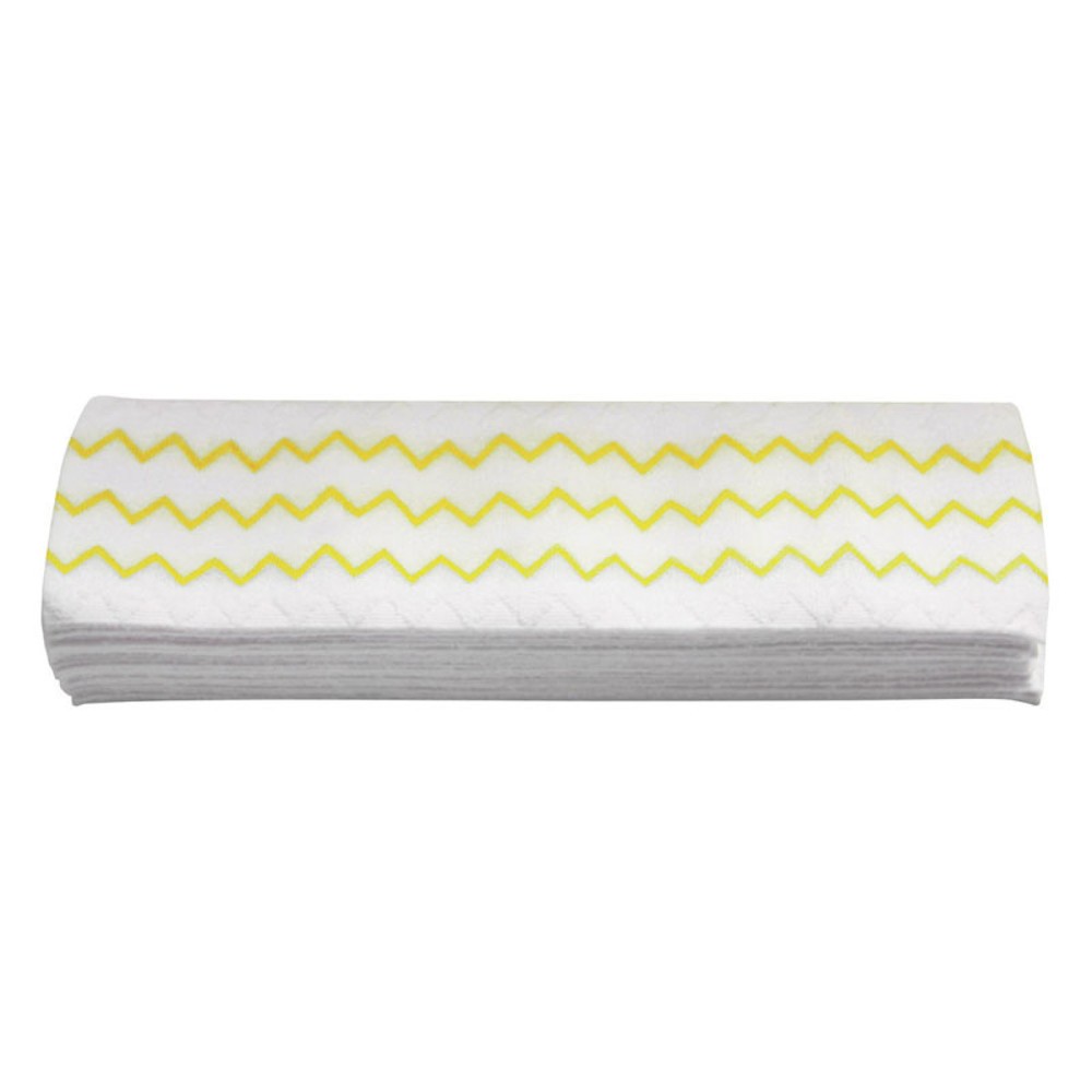 Numéro de l'image du produit 1: Rubbermaid® Frange de lavage microfibre jetable, jaune