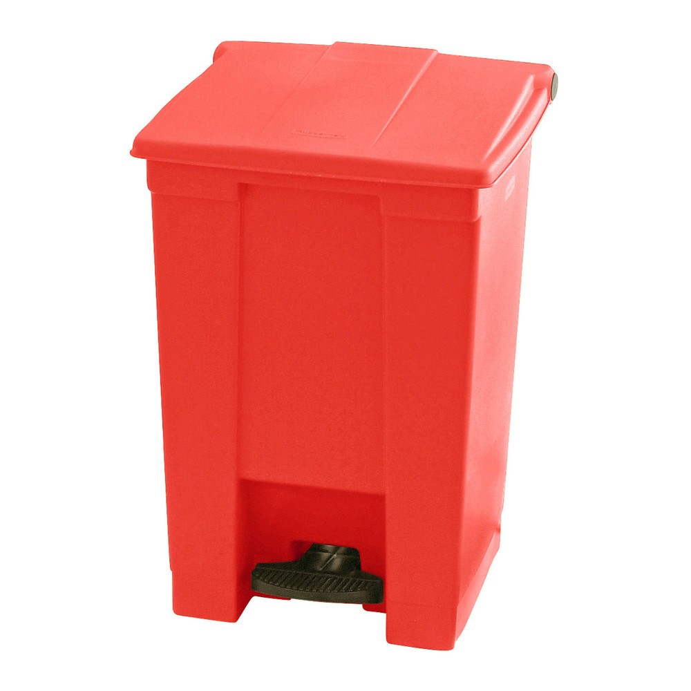 Illustration du produit: Rubbermaid® Poubelle à pédale Step-On Classic, 45,4 litres, rouge