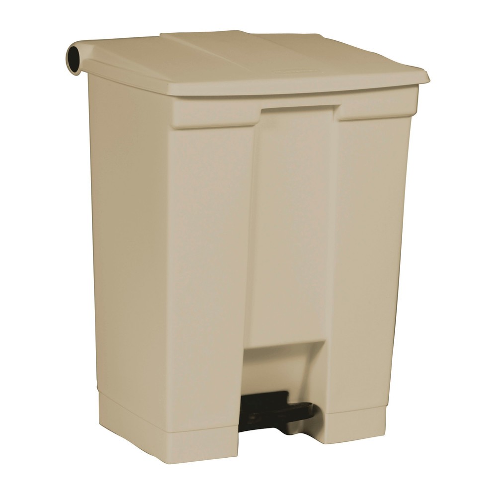 Numéro de l'image du produit 1: Rubbermaid® Poubelle à pédale Step-On Classic, 68,1 litres, beige