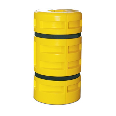 Protection anticollision pour colonnes en polyéthylène