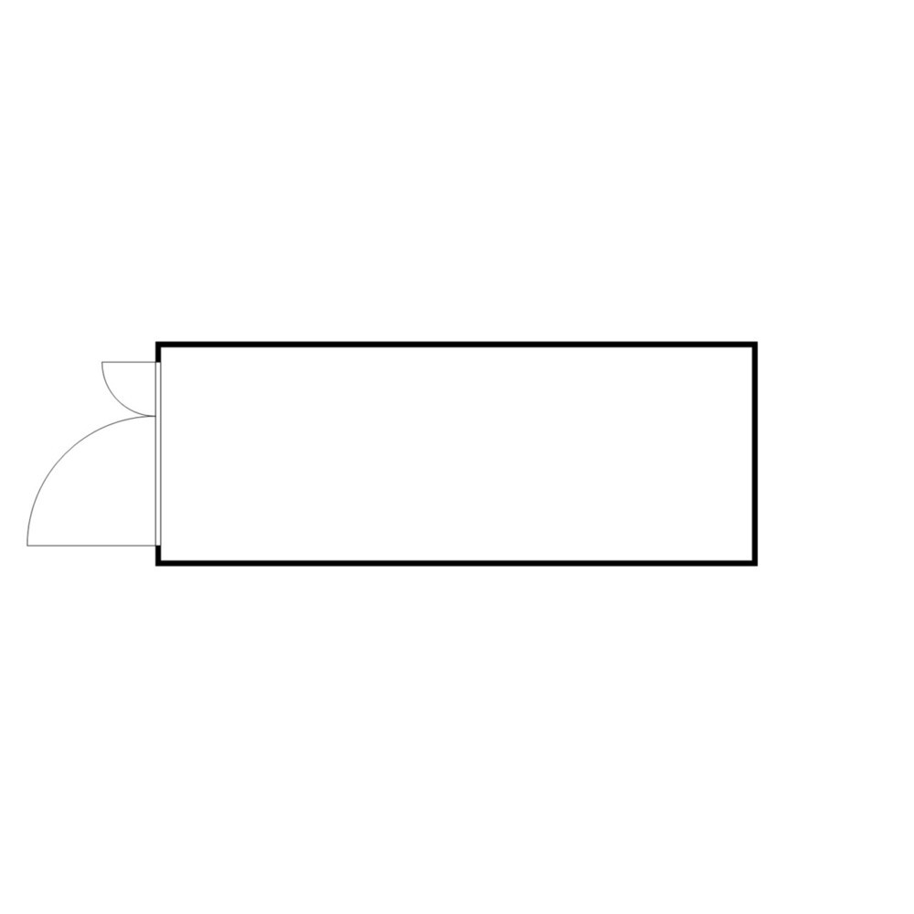 Numéro de l'image du produit 2: Conteneur pour substances dangereuses SAFE Tank 1900 ECO, à haut rendement énergétique grâce à la commande du ventilateur en fonction des besoins, dimensions extérieures 6 380x2 170x2 310 mm, porte à doubles battants, au centre du côté large,