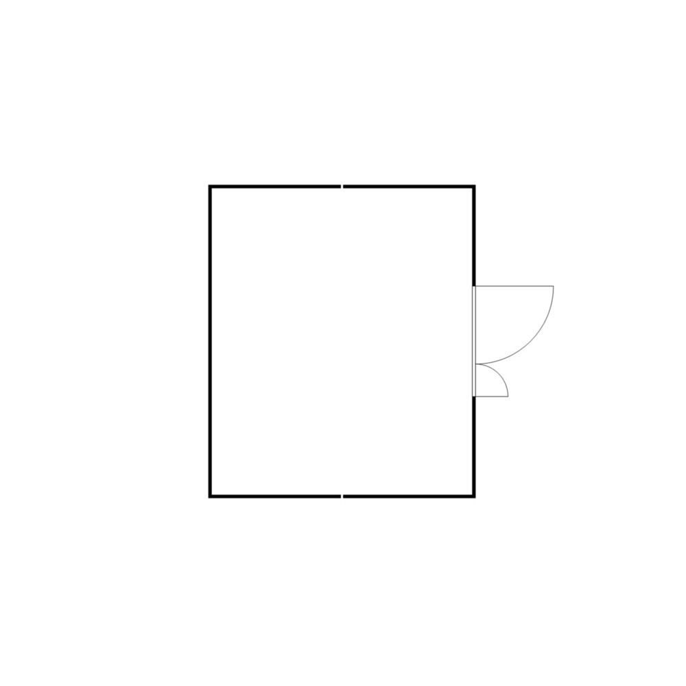 Numéro de l'image du produit 2: Combinaison de conteneurs pour substances dangereuses SAFE Tank 4000 WGK, isolés, prémontés, revêtement plastique RAL 9002, dimensions extérieures 5 080x4 340x2 520 mm, porte à doubles battants (division asymétrique), au centre du côté large,