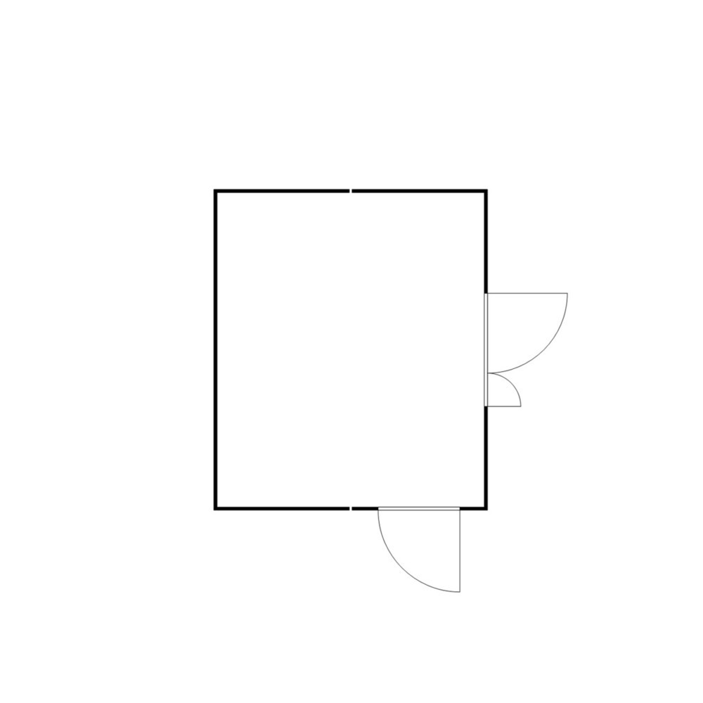 Numéro de l'image du produit 2: Combinaison de conteneurs pour substances dangereuses SAFE Tank 4000 WGK, isolés, prémontés, revêtement plastique RAL 9002, dimensions extérieures 5 080x4 340x2 520 mm, porte à doubles battants (division asymétrique), au centre du côté large,
