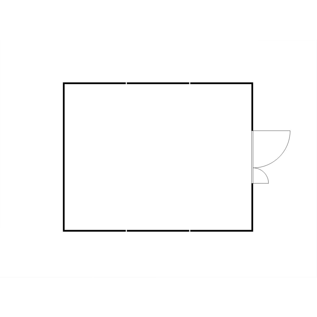 Combinaison de conteneur de matériaux FLADAFI®, isolé, 29 m², avec sol isolé, haut. x larg. x prof. 2 465 x 5 080 x 6 520 mm, Porte à doubles battants (division asymétrique), centrée sur la face avant N° de l'image du produit 2 : Combinaison de conteneur de matériaux FLADAFI®, isolé, 29 m², avec sol isolé, haut. x larg. x prof. 2 465 x 5 080 x 6 520 mm, Porte à doubles battants (division asymétrique), centrée sur la face avant