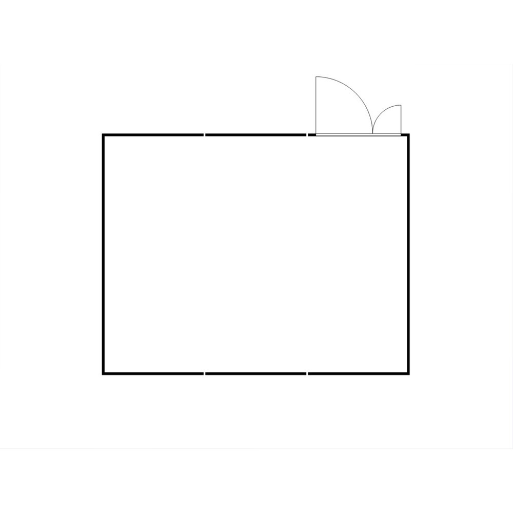 Numéro de l'image du produit 2: Combinaison de conteneurs pour substances dangereuses SAFE Tank 5000 WGK, isolés, prémontés, revêtement plastique RAL 9002, dimensions extérieures 5 080x6 520x2 520 mm, porte à doubles battants (division asymétrique), au centre du module,