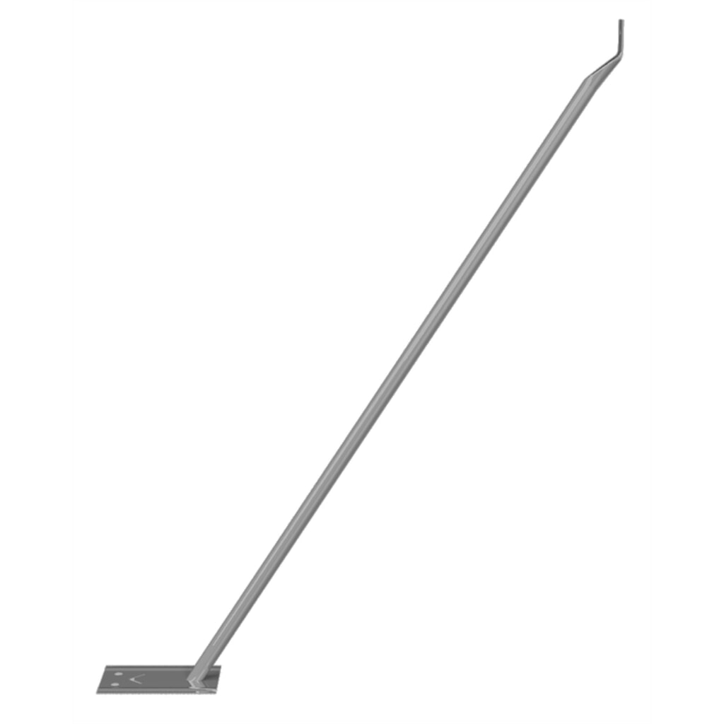 Schake Barre d’appui pour clôture de chantier, pour une hauteur de clôture de 2,00 m Illustration du produit: Schake Barre d’appui pour clôture de chantier, pour une hauteur de clôture de 2,00 m