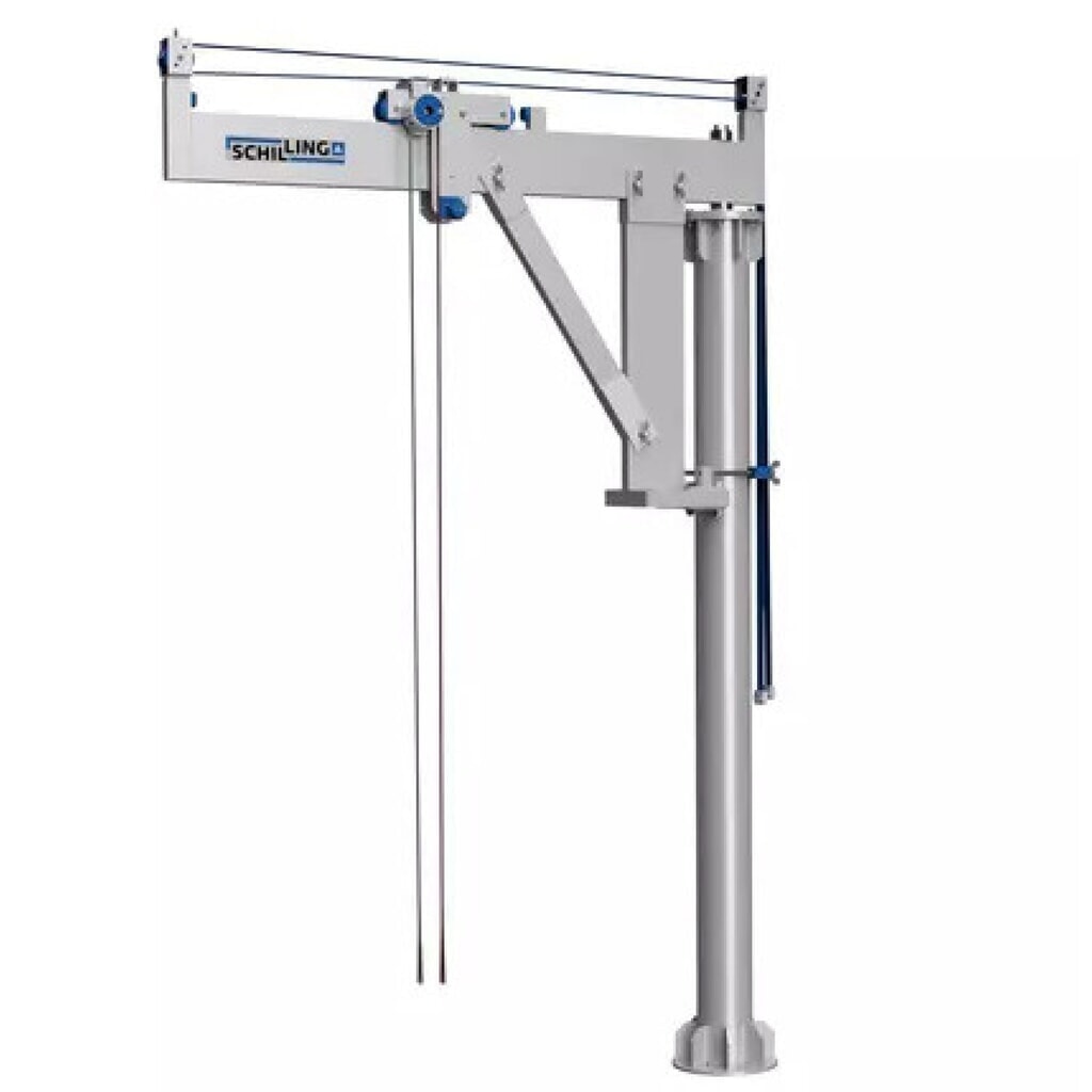 Illustration du produit: SCHILLING Potence en aluminium, point d’accrochage 3 000 mm, flèche 2 000 mm, capacité de charge 250 kg