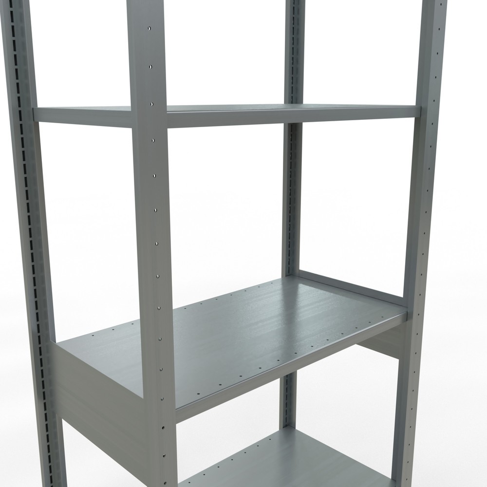 Numéro de l'image du produit 4: SCHULTE Rayonnage à tablettes galvanisé, charge par tablette 150 kg, HxlxP 2 500 x 810 x 436 mm