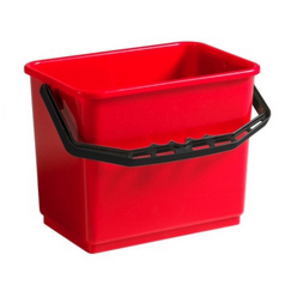 Illustration du produit: Seau pour chariot de nettoyage et d'entretien, 6 litres, bleu