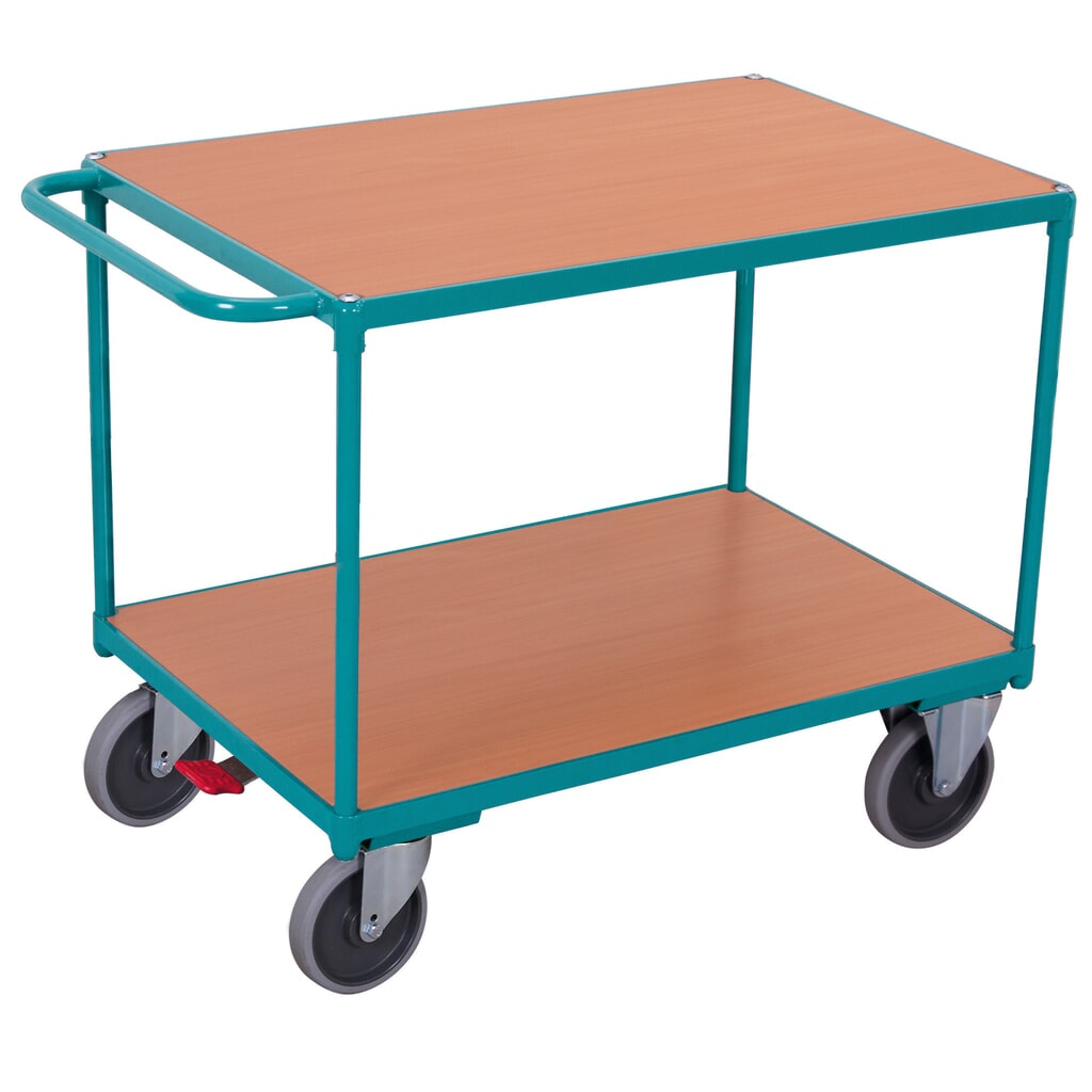 Illustration du produit: Servante lourde Ameise®, 2 plateaux à 850 x 500 mm
