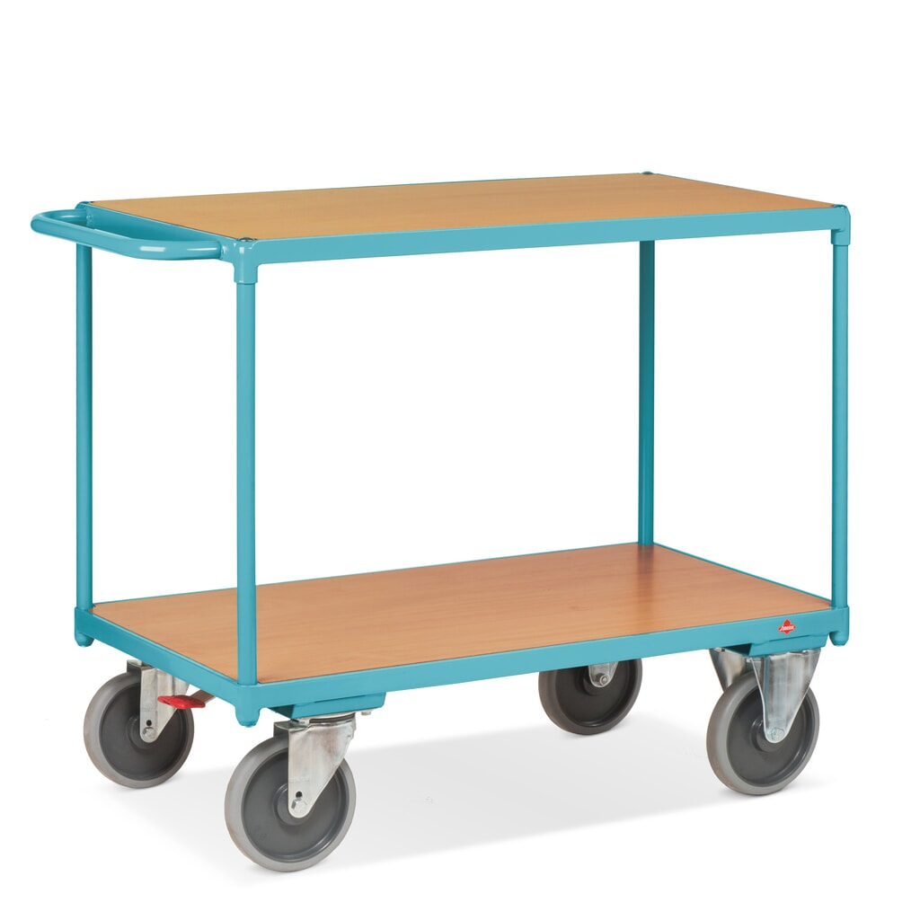 Servante lourde Ameise®, 2 plateaux à 1 000 x 700 mm N° de l'image du produit 3 : Servante lourde Ameise®, 2 plateaux à 1 000 x 700 mm