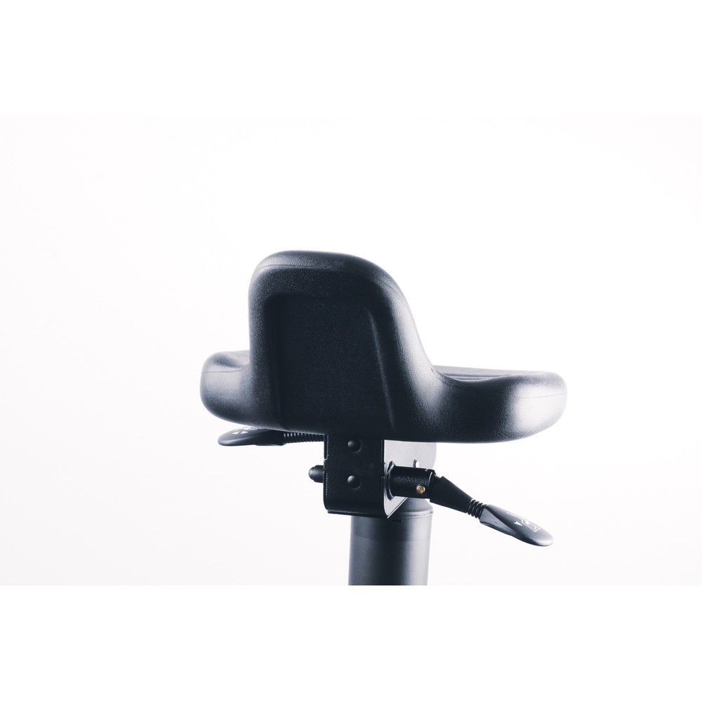 Numéro de l'image du produit 2: Siège assis-debout, assise en PU pivotante et inclinable, hauteur d’assise 620-890 mm, base acier, dossier court
