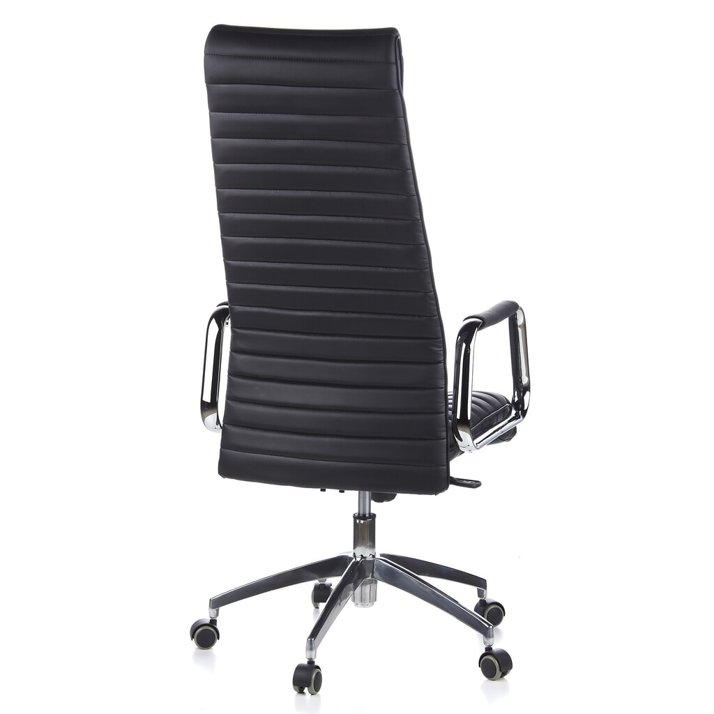 Siège de bureau / fauteuil de direction hjh ASPERA 20 cuir, noir N° de l'image du produit 7 : Siège de bureau / fauteuil de direction hjh ASPERA 20 cuir, noir