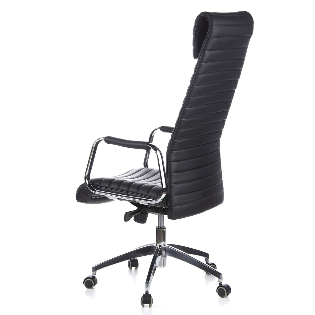 N° de l'image du produit 9 : Siège de bureau / fauteuil de direction hjh ASPERA 20 cuir, noir