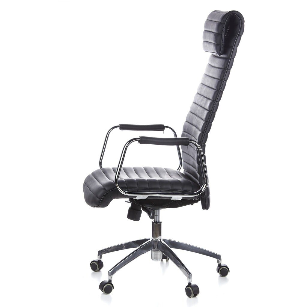 Siège de bureau / fauteuil de direction hjh ASPERA 20 cuir, noir N° de l'image du produit 10 : Siège de bureau / fauteuil de direction hjh ASPERA 20 cuir, noir