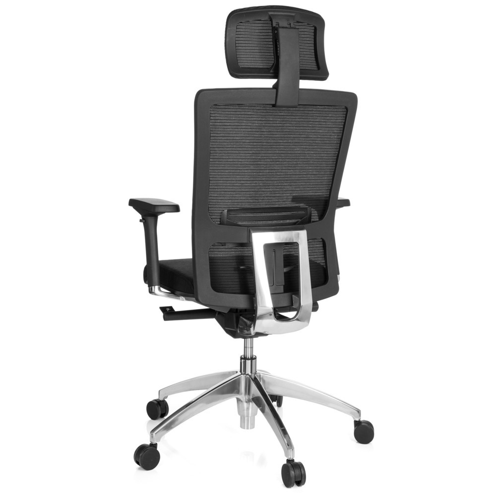 Numéro de l'image du produit 6: Siège de bureau / fauteuil de direction hjh OFFICE ASTRA LUX tissu/maille, noir