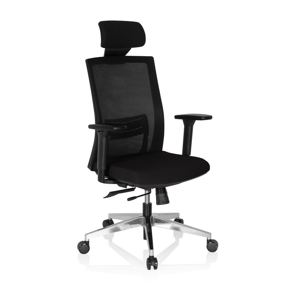 Numéro de l'image du produit 2: Siège de bureau / fauteuil de direction hjh OFFICE CAPTIVA tissu/maille, noir