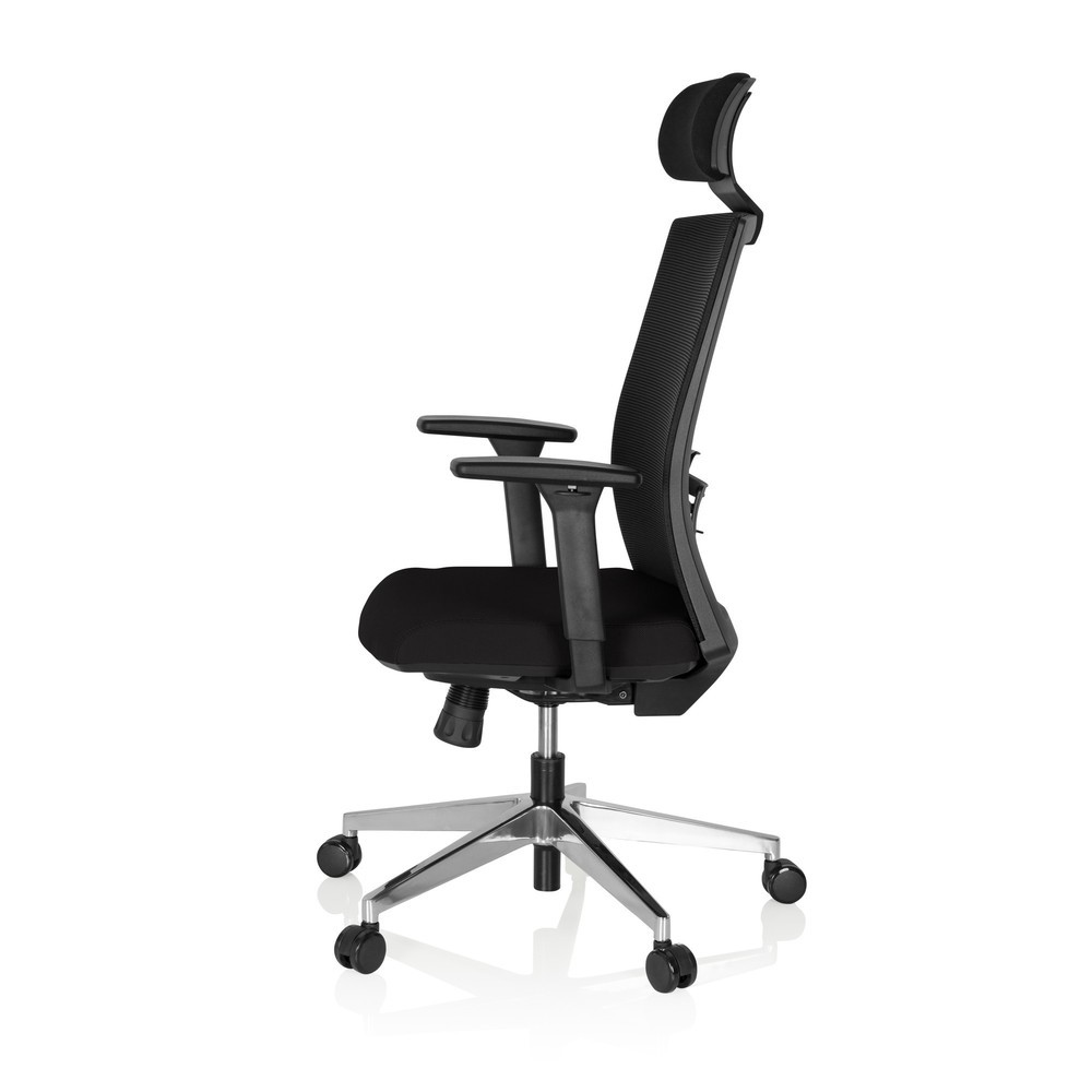 Numéro de l'image du produit 8: Siège de bureau / fauteuil de direction hjh OFFICE CAPTIVA tissu/maille, noir
