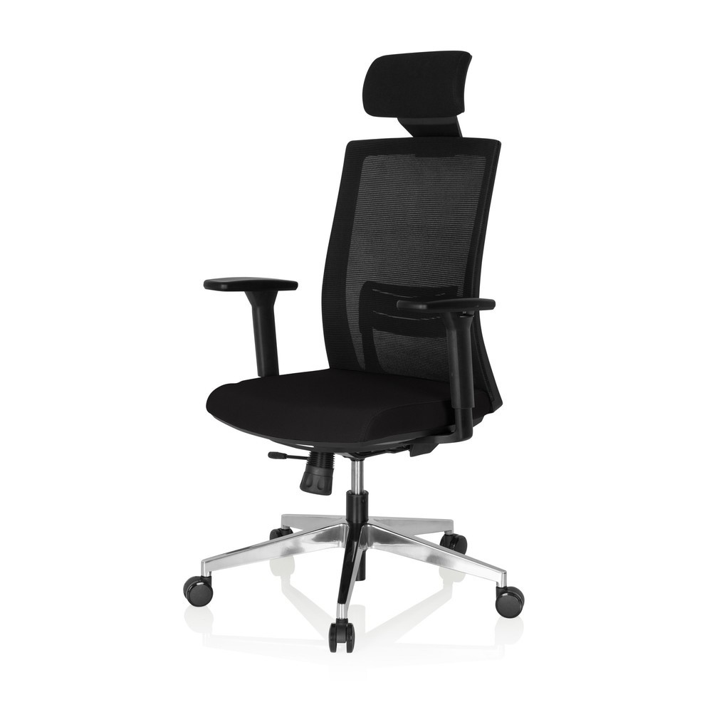 Numéro de l'image du produit 9: Siège de bureau / fauteuil de direction hjh OFFICE CAPTIVA tissu/maille, noir