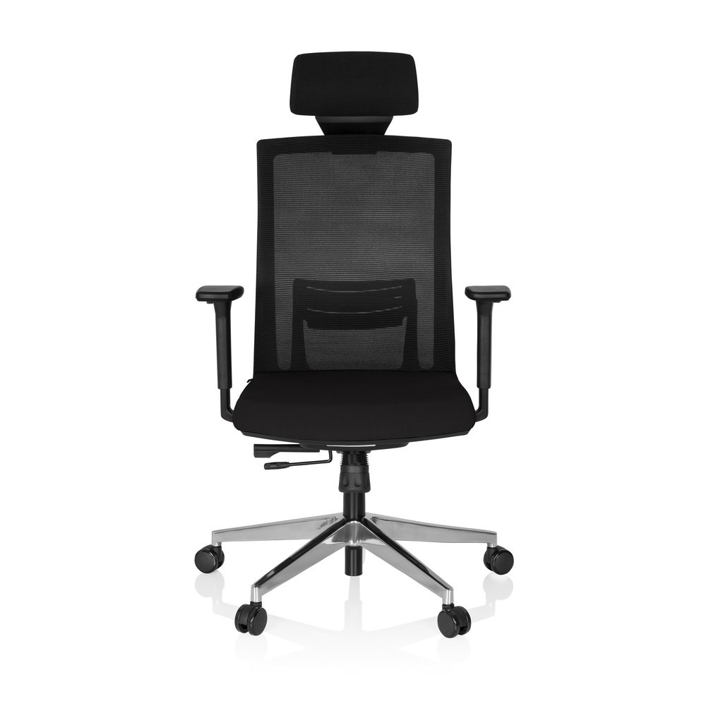 Numéro de l'image du produit 1: Siège de bureau / fauteuil de direction hjh OFFICE CAPTIVA tissu/maille, noir