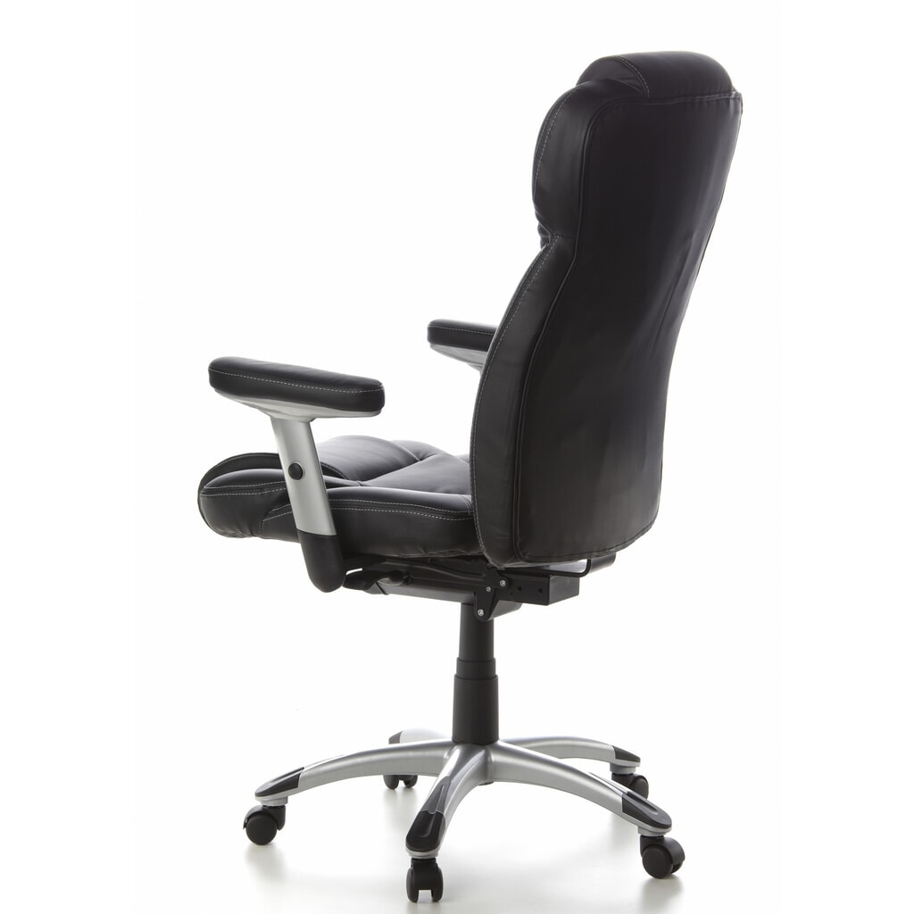 Siège de bureau / fauteuil de direction hjh OFFICE EMBASSY 200 cuir, noir N° de l'image du produit 9 : Siège de bureau / fauteuil de direction hjh OFFICE EMBASSY 200 cuir, noir