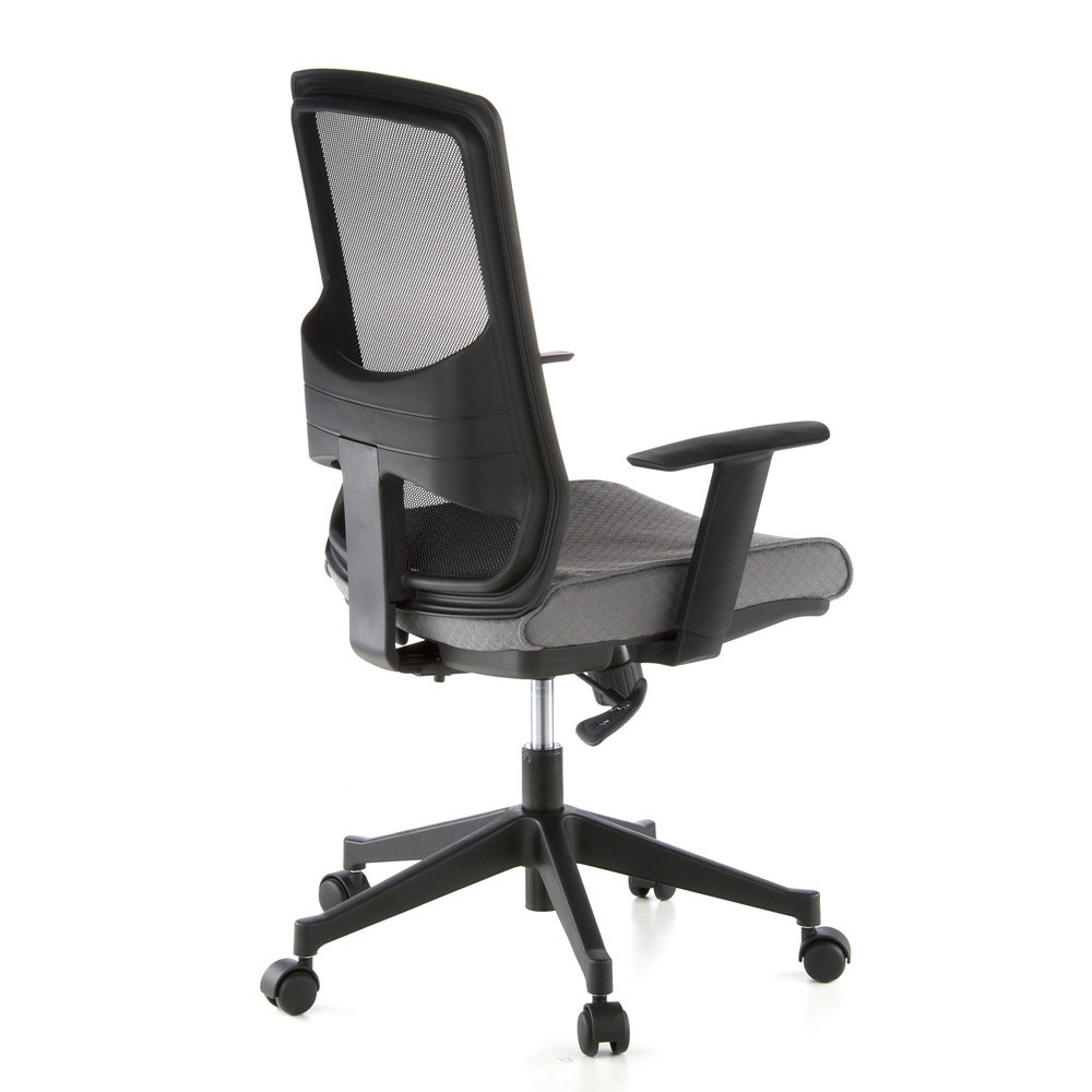 Numéro de l'image du produit 4: Siège de bureau / fauteuil de direction hjh OFFICE LAVITA tissu, noir/gris