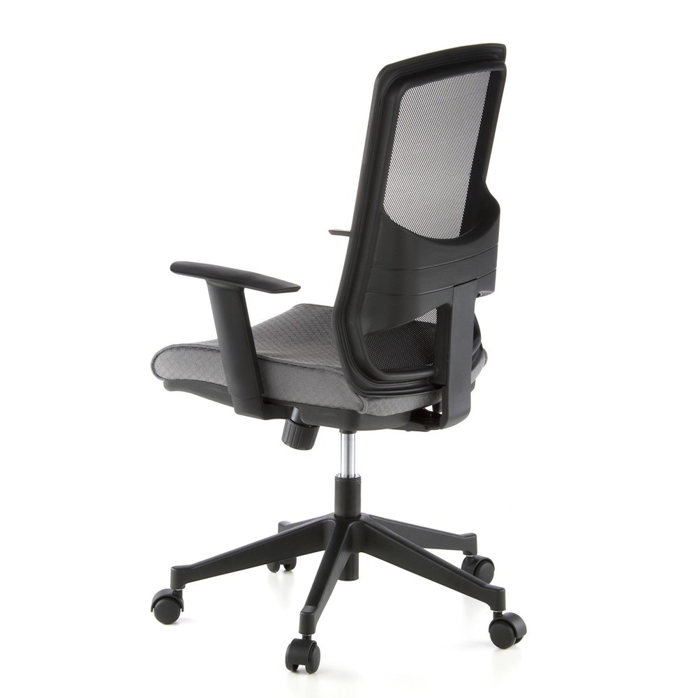Numéro de l'image du produit 7: Siège de bureau / fauteuil de direction hjh OFFICE LAVITA tissu, noir/gris