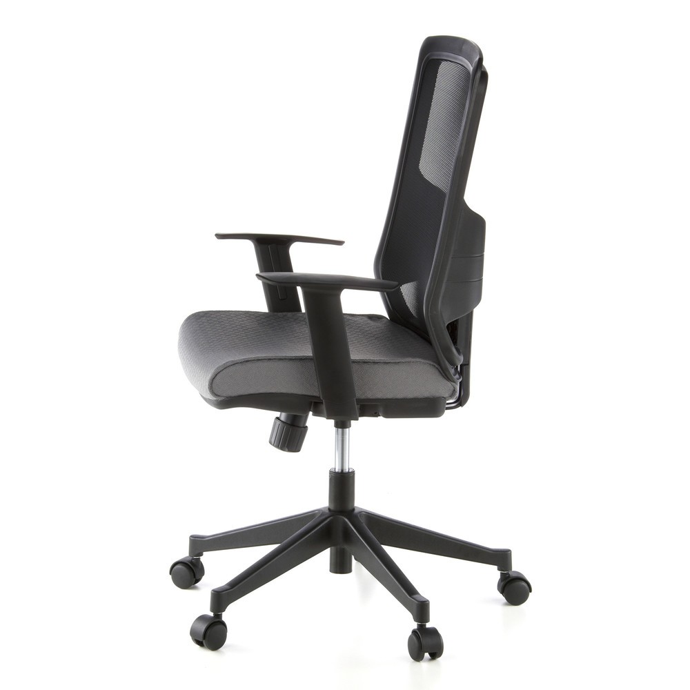 Numéro de l'image du produit 8: Siège de bureau / fauteuil de direction hjh OFFICE LAVITA tissu, noir/gris