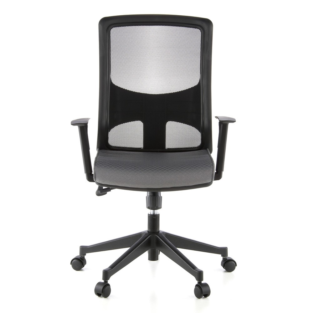 Numéro de l'image du produit 1: Siège de bureau / fauteuil de direction hjh OFFICE LAVITA tissu, noir/gris