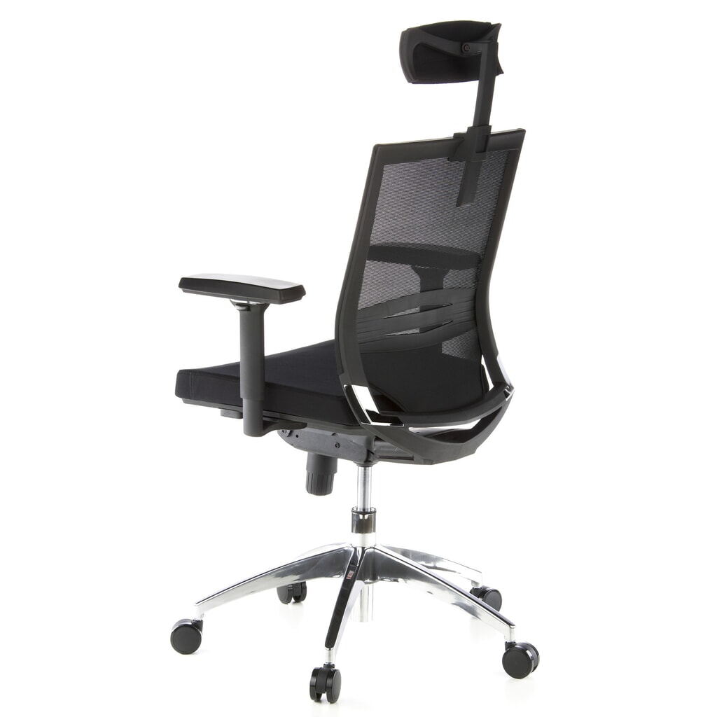 Siège de bureau / fauteuil de direction hjh OFFICE PORTO MAX tissu, noir N° de l'image du produit 8 : Siège de bureau / fauteuil de direction hjh OFFICE PORTO MAX tissu, noir