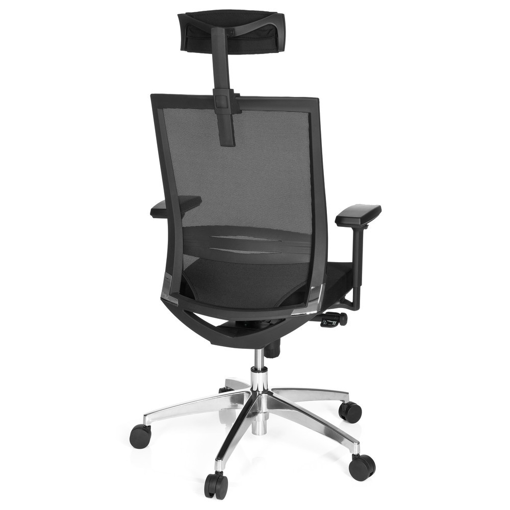 Numéro de l'image du produit 5: Siège de bureau / fauteuil de direction hjh OFFICE PORTO MAX HIGH tissu, noir