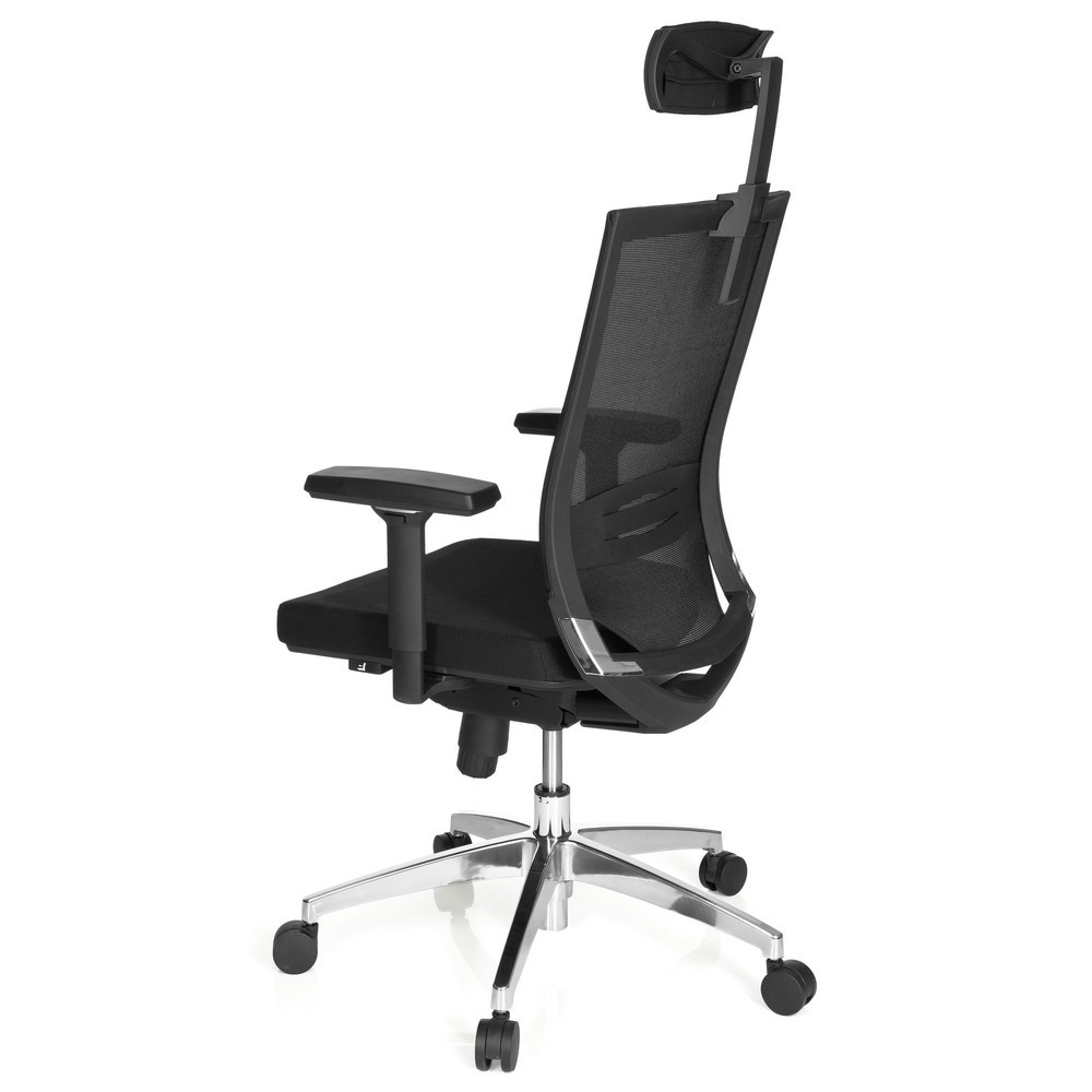Numéro de l'image du produit 7: Siège de bureau / fauteuil de direction hjh OFFICE PORTO MAX HIGH tissu, noir