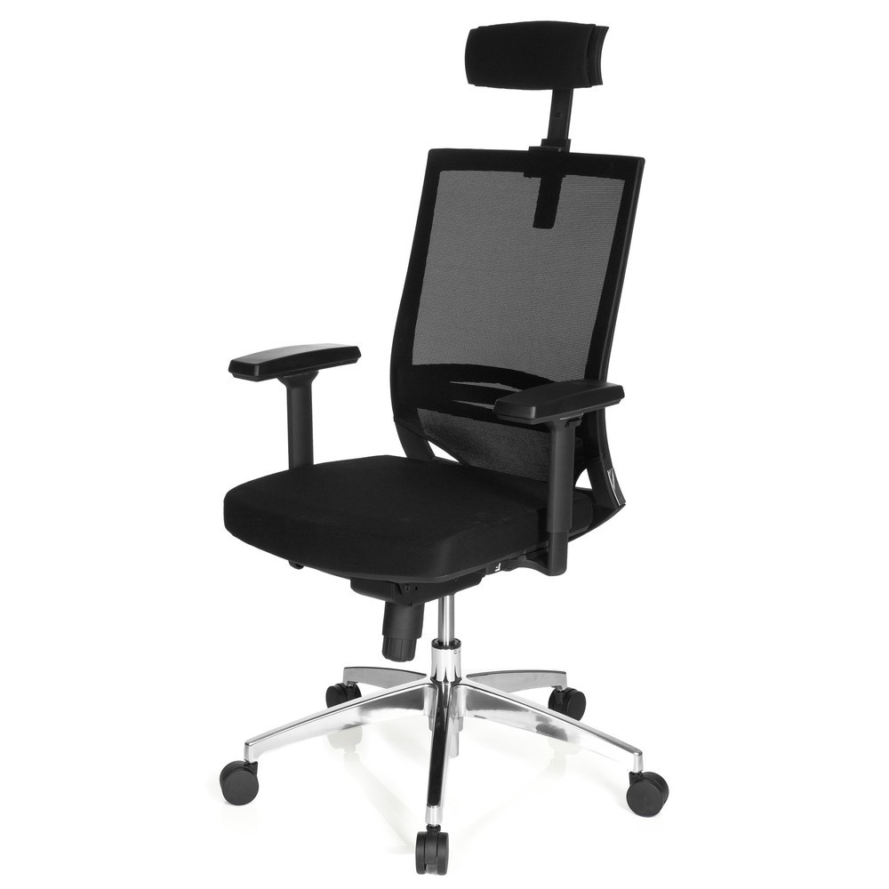 Numéro de l'image du produit 9: Siège de bureau / fauteuil de direction hjh OFFICE PORTO MAX HIGH tissu, noir