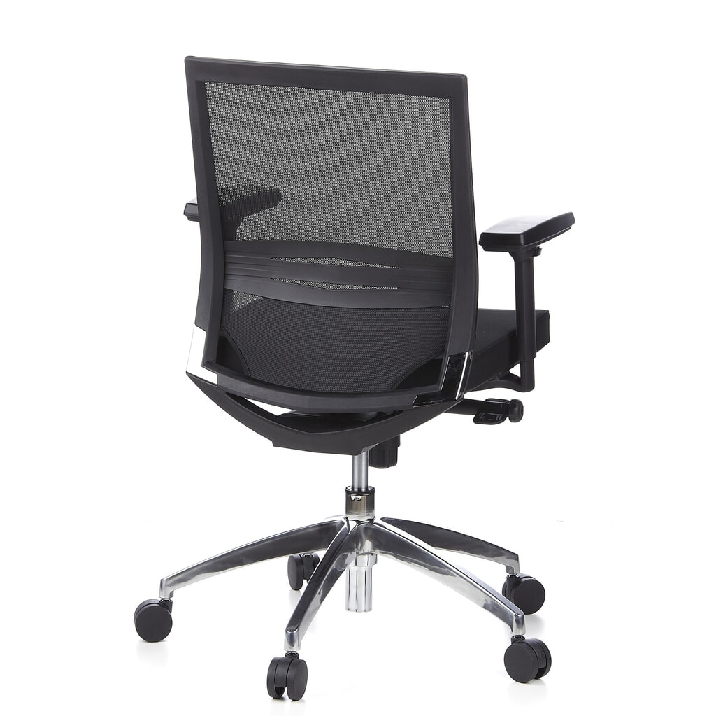 N° de l'image du produit 7 : Siège de bureau / fauteuil de direction hjh OFFICE PORTO PRO tissu, noir