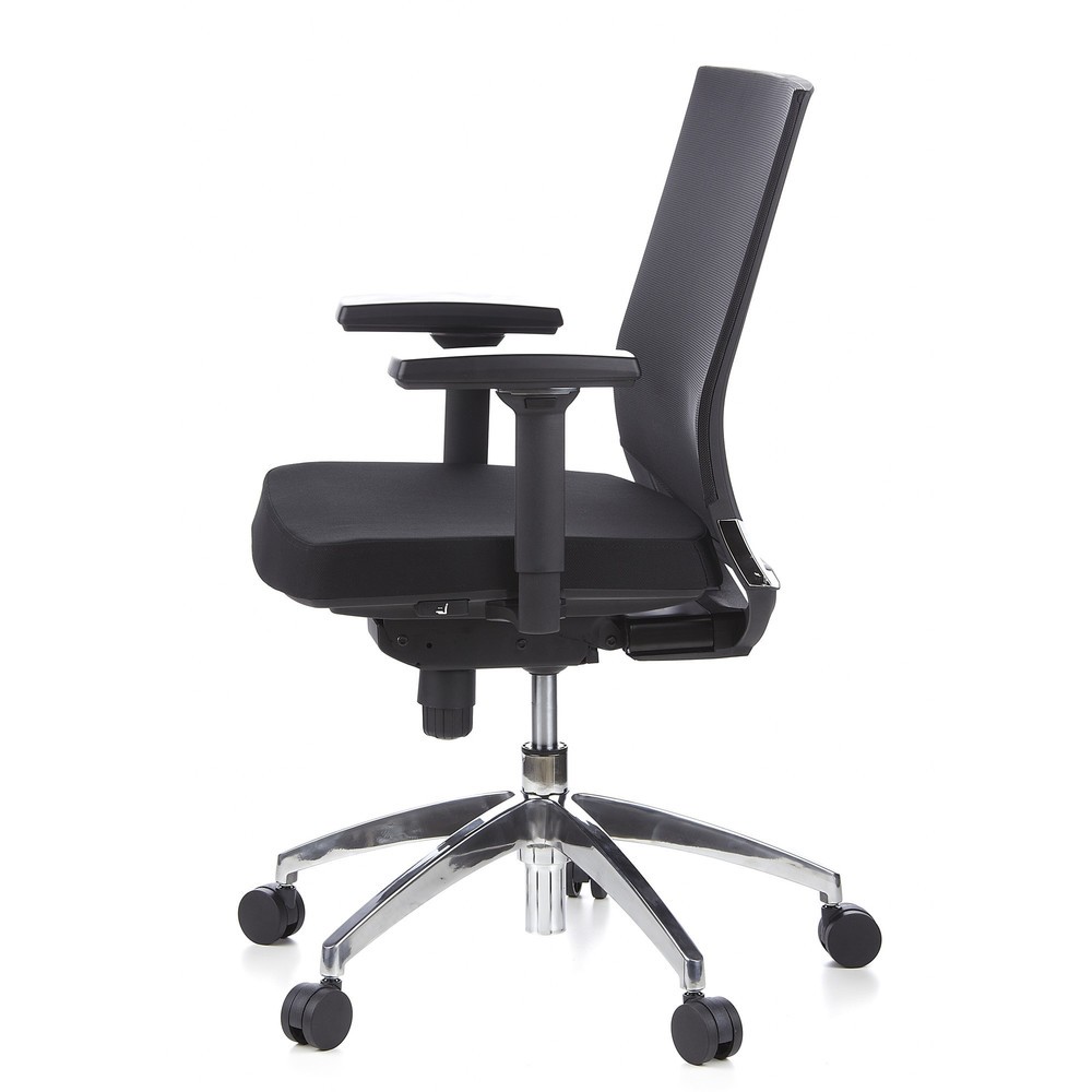 Numéro de l'image du produit 8: Siège de bureau / fauteuil de direction hjh OFFICE PORTO PRO tissu, noir