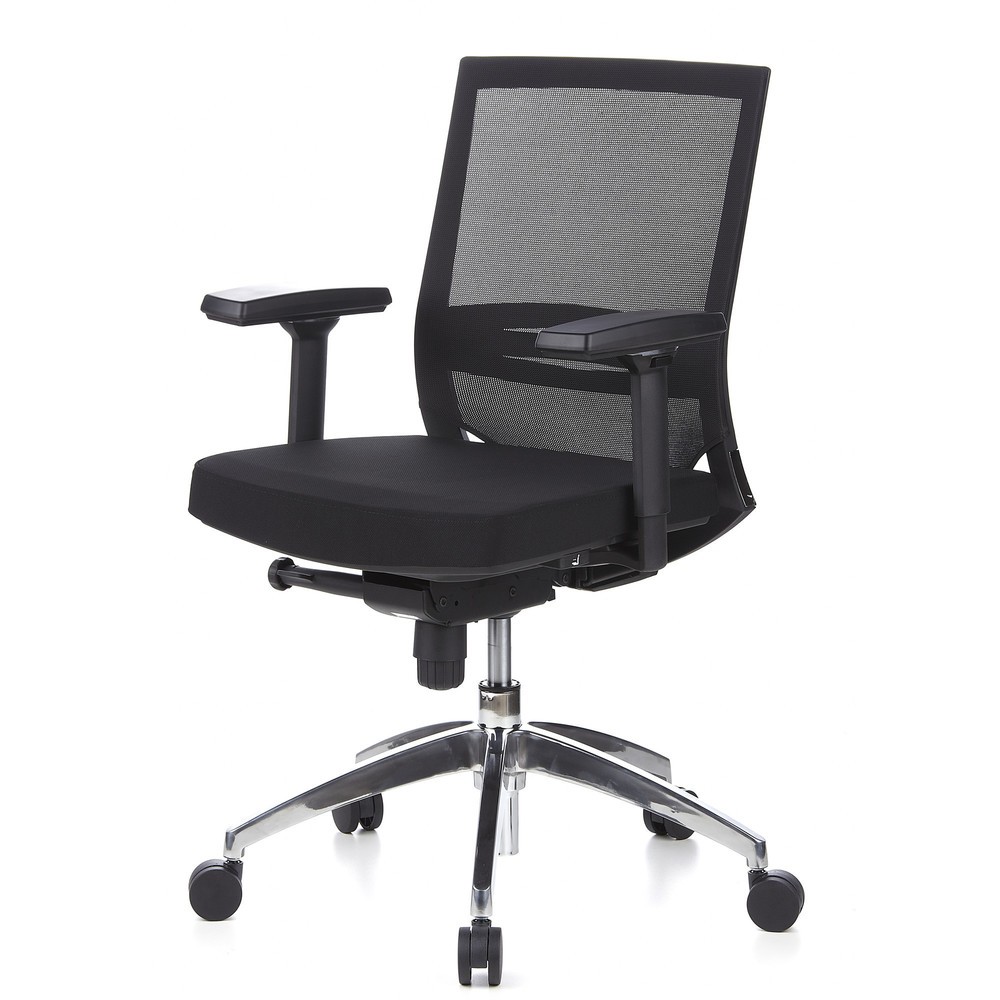 Numéro de l'image du produit 9: Siège de bureau / fauteuil de direction hjh OFFICE PORTO PRO tissu, noir