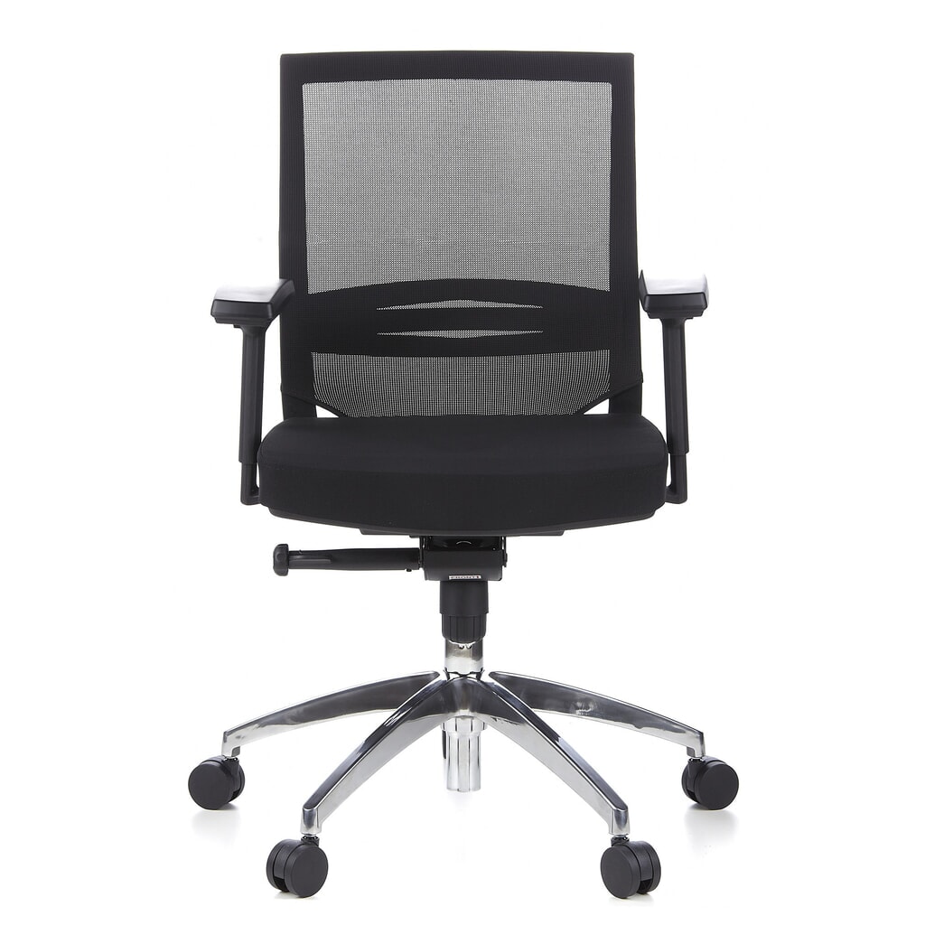 Illustration du produit: Siège de bureau / fauteuil de direction hjh OFFICE PORTO PRO tissu, noir