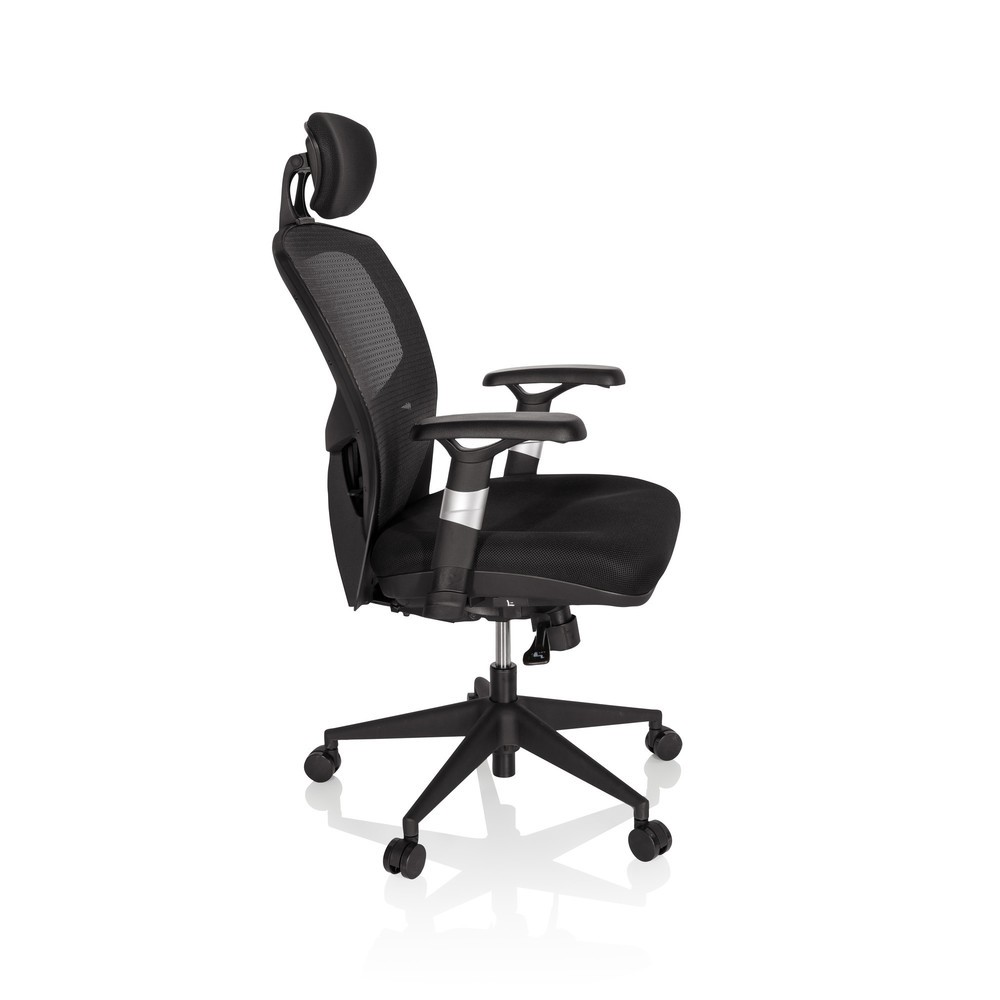 Numéro de l'image du produit 3: Siège de bureau / fauteuil de direction hjh OFFICE VENUS BASE tissu, noir
