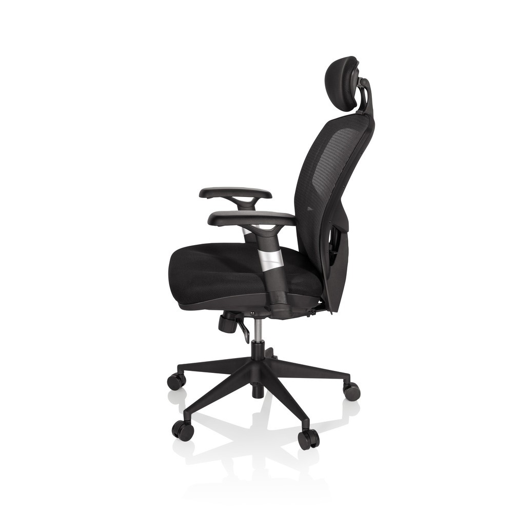 Numéro de l'image du produit 8: Siège de bureau / fauteuil de direction hjh OFFICE VENUS BASE tissu, noir