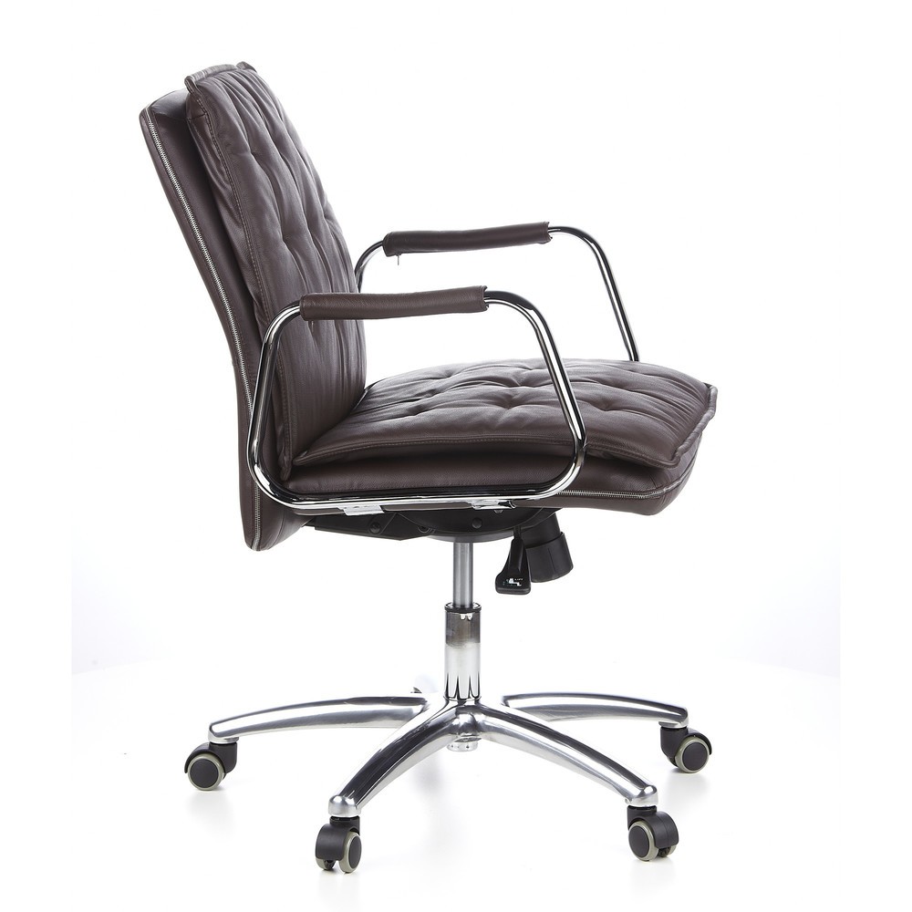 Numéro de l'image du produit 3: Siège de bureau / fauteuil de direction hjh OFFICE VILLA 10 cuir, marron
