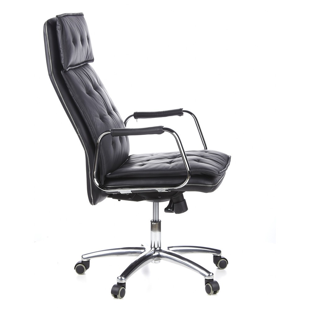 Numéro de l'image du produit 3: Siège de bureau / fauteuil de direction hjh OFFICE VILLA 20 cuir, noir