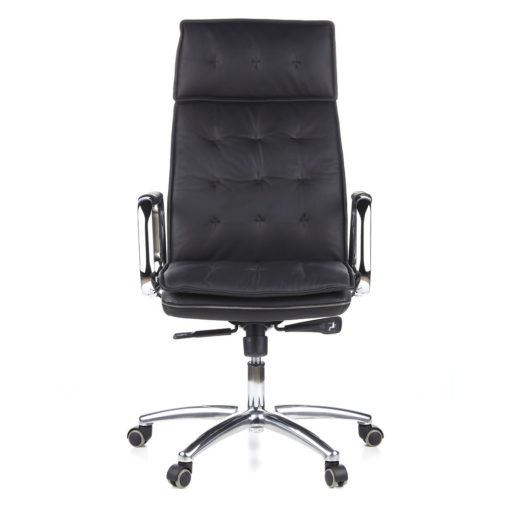 Numéro de l'image du produit 1: Siège de bureau / fauteuil de direction hjh OFFICE VILLA 20 cuir, noir