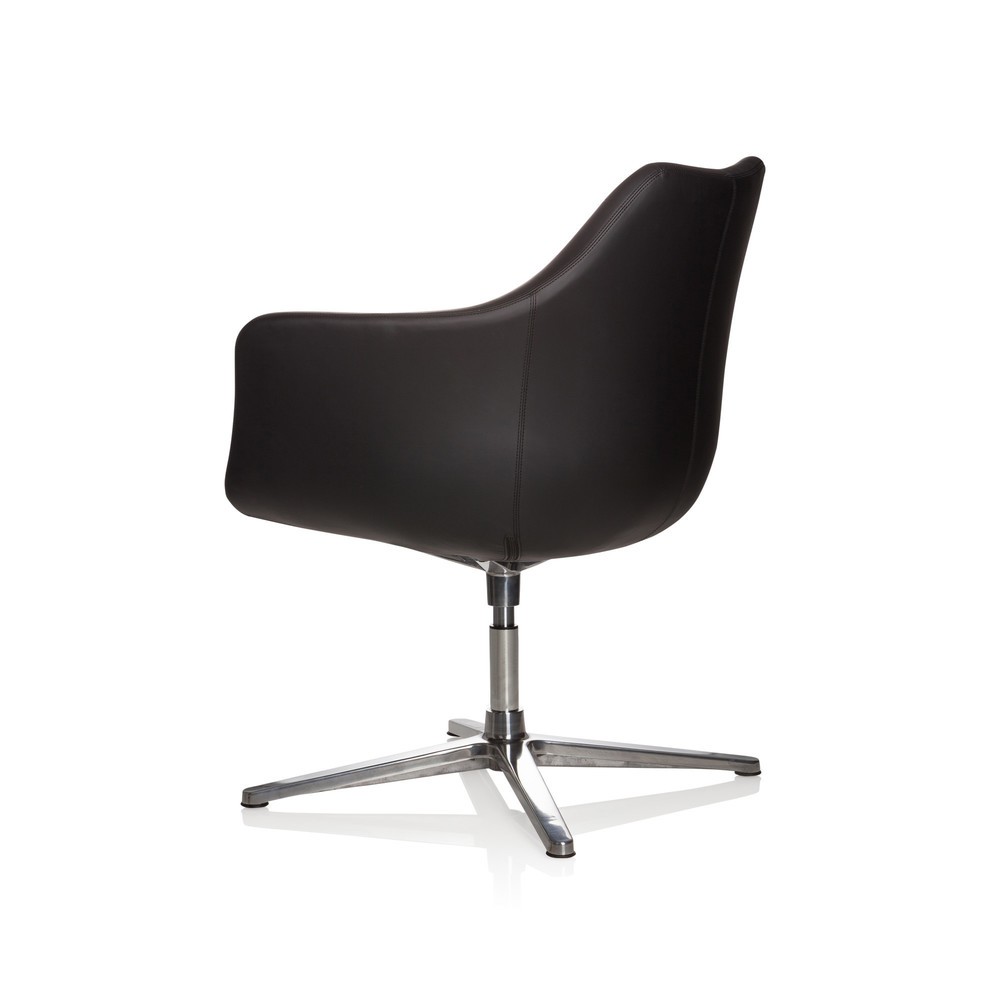 Numéro de l'image du produit 7: Siège de bureau / fauteuil lounge hjh OFFICE Artemia similicuir, noir