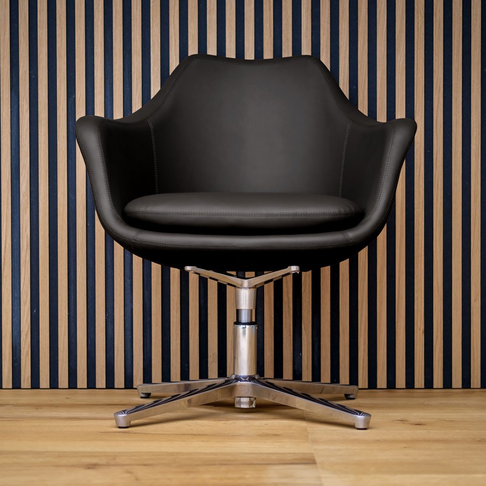 Numéro de l'image du produit 10: Siège de bureau / fauteuil lounge hjh OFFICE Artemia similicuir, noir