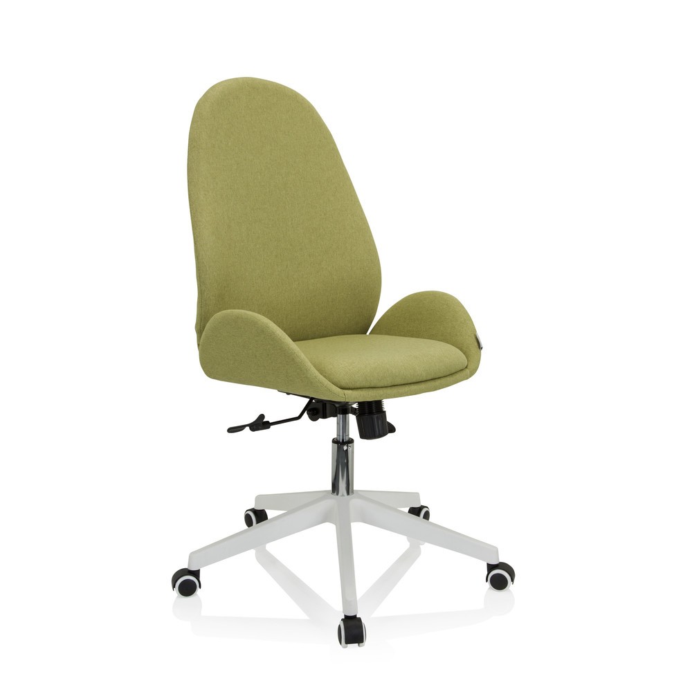 N° de l'image du produit 6 : Chaise de bureau / chaise pivotante hjh OFFICE AVEA I tissu, vert