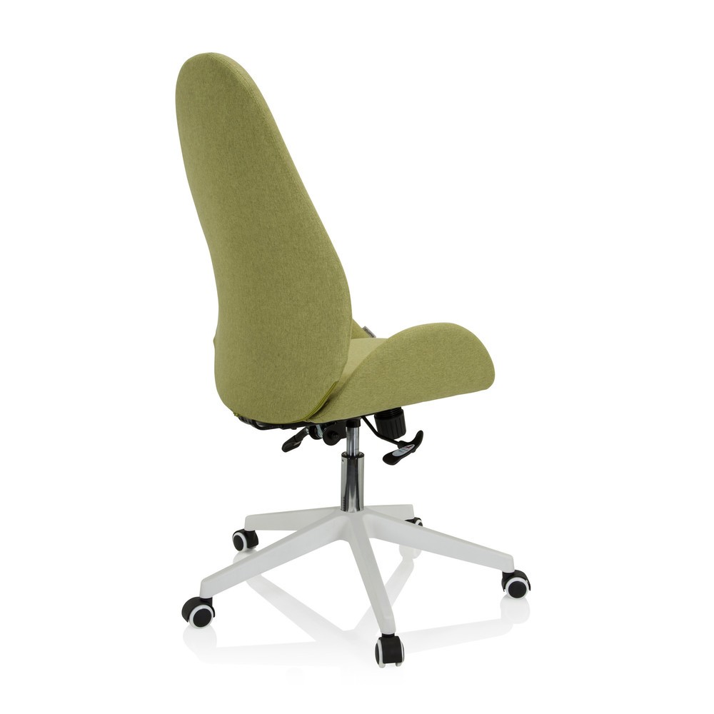 N° de l'image du produit 8 : Chaise de bureau / chaise pivotante hjh OFFICE AVEA I tissu, vert