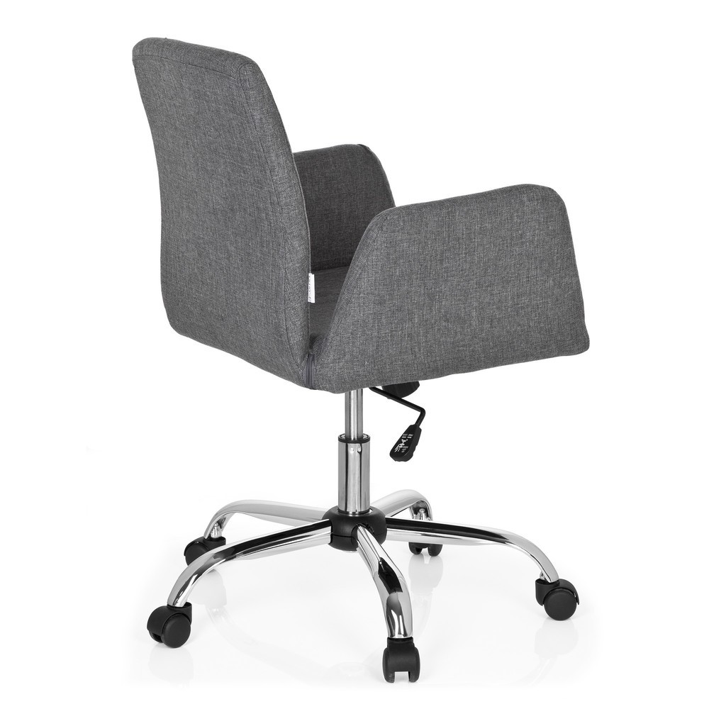 Numéro de l'image du produit 4: Siège de bureau hjh OFFICE FLOW tissu, gris