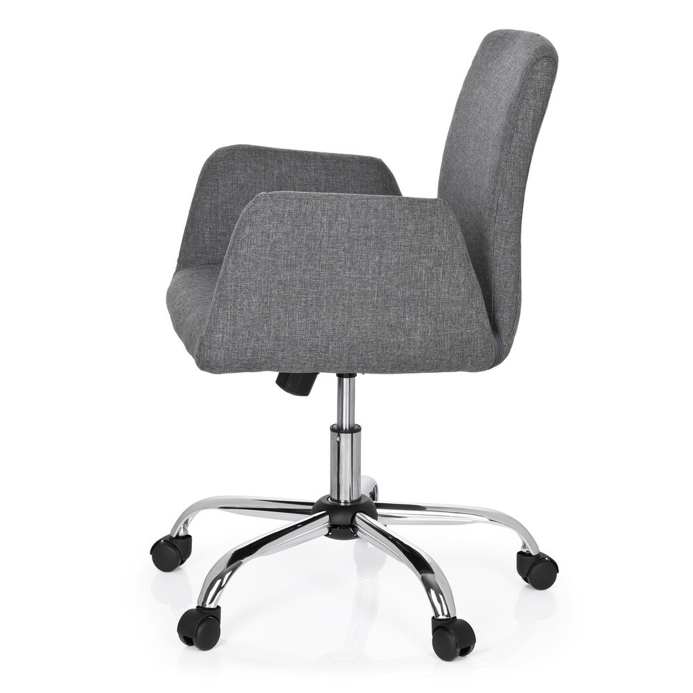 Numéro de l'image du produit 8: Siège de bureau hjh OFFICE FLOW tissu, gris