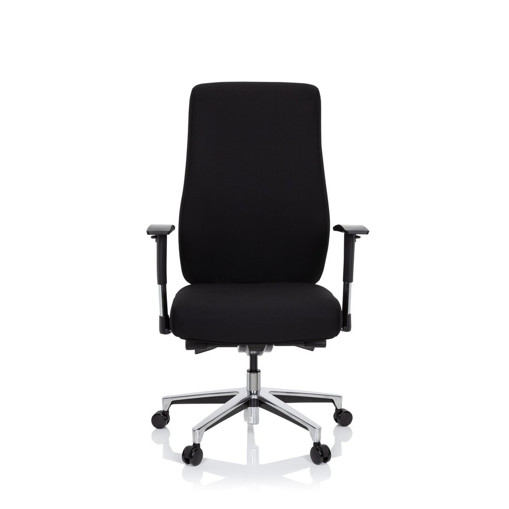 Numéro de l'image du produit 1: Chaise de bureau / fauteuil de direction hjh OFFICE FORCOM tissu, noir